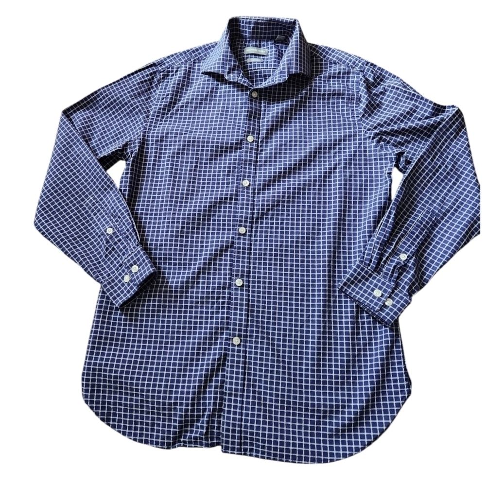 Michael Kors Gingham Cotton Button Down Shirt